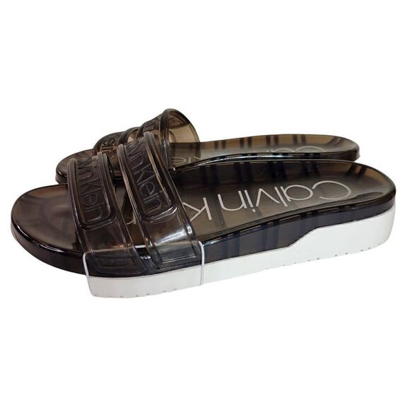 Calvin Klein Tobi Jelly Slide Sandal Shoes (size 6M) - Picture 3 of 7